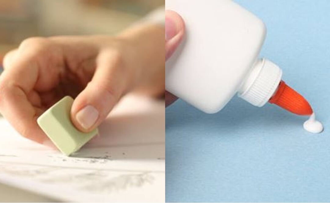 Pegamento líquido y goma. Foto: Pixabay