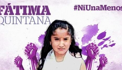 Realizan audiencia contra presunto feminicida de la niña Fátima Quintana