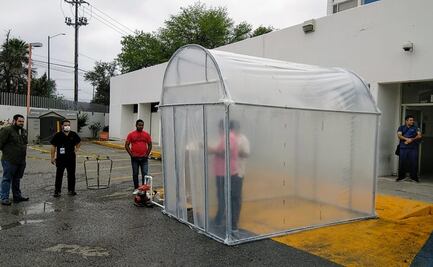 Universidad de Tamaulipas produce túnel sanitizante y motores para ventiladores