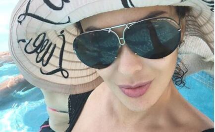 Ninel Conde disfruta en bikini las vacaciones 