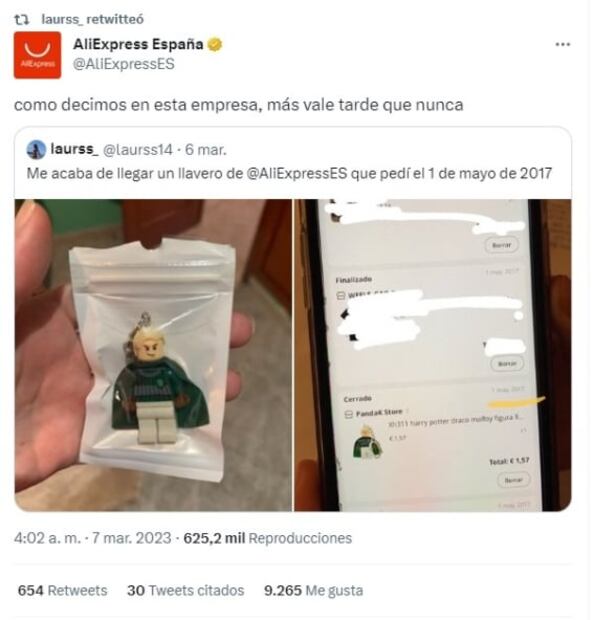 ¿Paciencia? Pide llavero en Internet… le llega casi 6 años después 