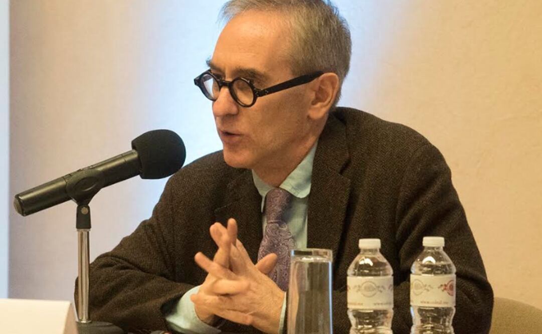 Christopher Domínguez Michael ofreció una conferencia en El Colegio Nacional. Foto: Cortesía EL Colegio Nacional