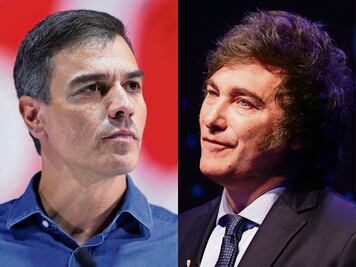 Milei se lanza otra vez contra Pedro Sánchez, asegura es el "hazmerreír de Europa"