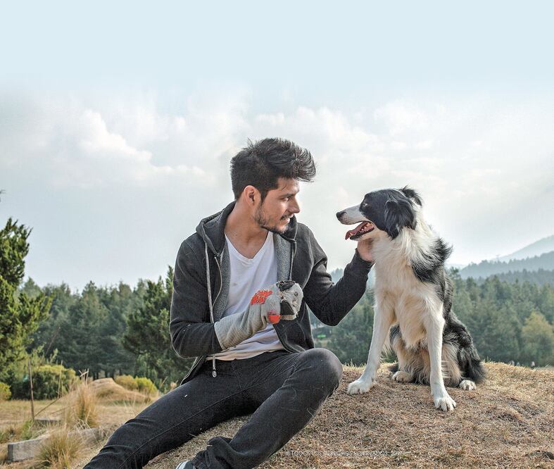 En la cinta, un perro, quien fue abandonado por una familia tiempo atrás, ayuda a un joven a salir de una crisis en la que perdió todo (FOTOS: CORTESÍA LEONARDO ARTURO)