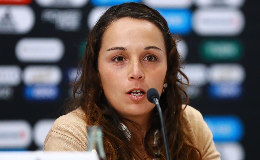 Ana Galindo durante una conferencia de prensa - FOTO: Imago7