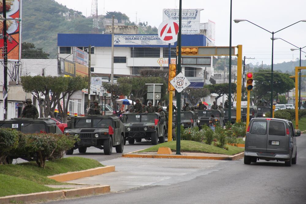 En la Operación Regional Fronteriza 2016, la cual se lleva a cabo del 17 de octubre al 17 de noviembre, participarán elementos de zonas militares de Tabasco y Chiapas, así como policías municipales, estatales y federales. (FOTO: FREDY MARTÍN PÉREZ)