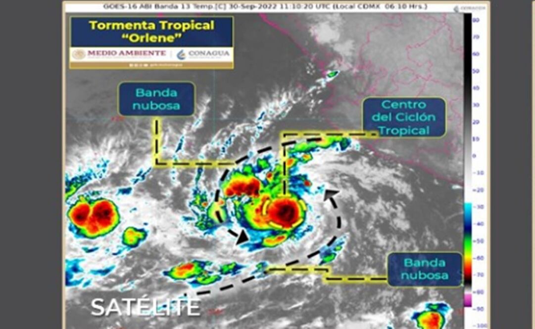 EN VIVO Prevén que "Orlene" se convierta en huracán; afectará a estos estados