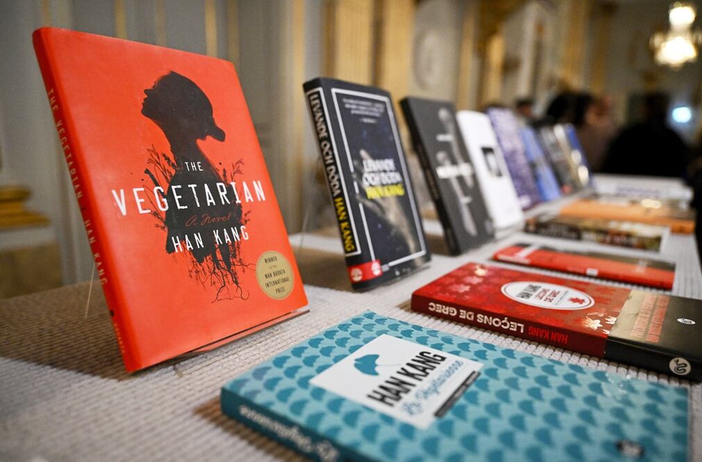 Han Kang, ganadora del Premio Nobel de Literatura 2024.
Foto: AP