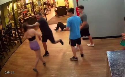 Policía golpea en la cara a mujer de 18 años en gimnasio en Brasil y desata críticas en redes