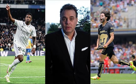 David Faitelson compara al Chino Huerta de Pumas con Vinícius Júnior del Real Madrid