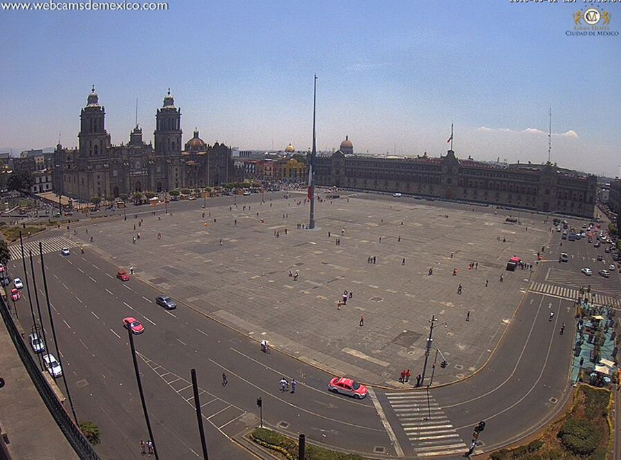 Imagen tomada del Twitter de Webcams de México 