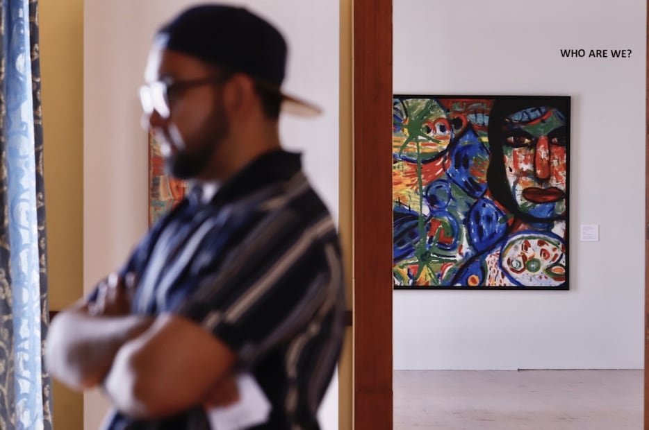 Exhibición de arte chicano, titulada "In your face", forma parte del Festival Internacional Cervantino.
Foto: EL UNIVERSAL / Berenice Fregoso