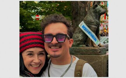 Susana Zabaleta y su novio Ricardo Pérez viven su amor en Japón