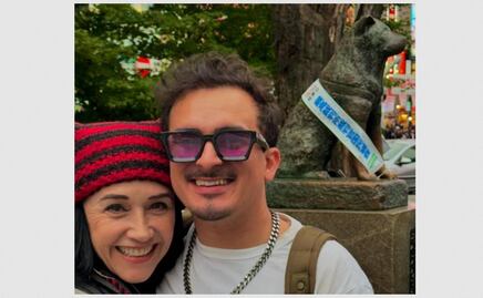 Susana Zabaleta y su novio Ricardo Pérez viven su amor en Japón