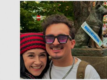 Susana Zabaleta y su novio Ricardo Pérez viven su amor en Japón