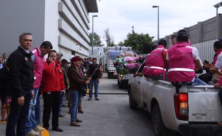 Mancera da banderazo a brigadistas que visitarán colonias afectadas por lluvias