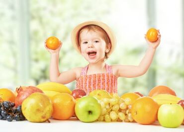 5 frutas que deben de comer los niños