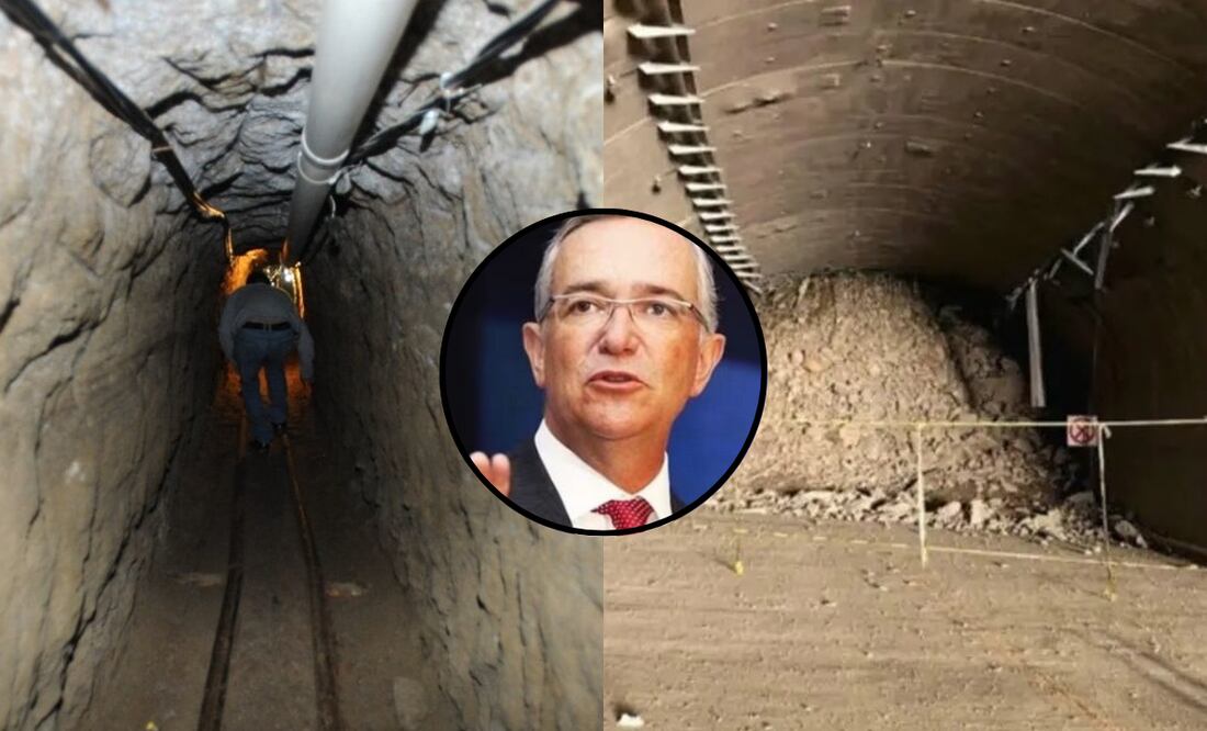 Salinas Pliego compara obra colapsada en carretera Mitla-Tehuantepec con túnel de "El Chapo". Foto: Redes sociales