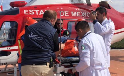 Trasladan a menor quemado por explosión en Tlahuelilpan a hospital Shriners de Galveston