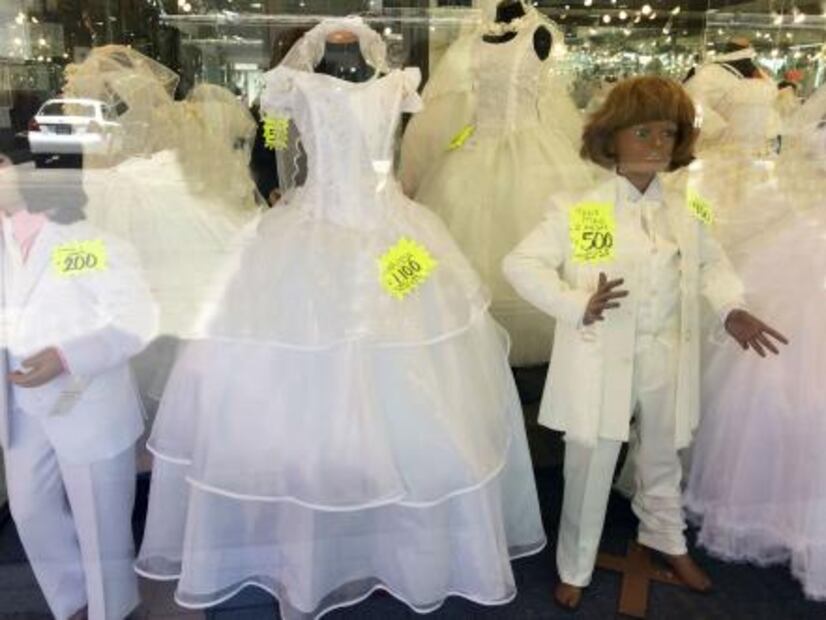 La moda en los trajes de Primera Comunión