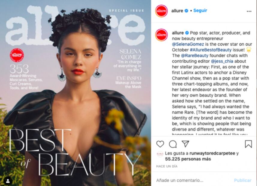 Selena Gomez aparece al estilo Frida Kahlo en portada de revista