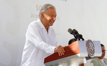 Se tiene que seguir empujando al "elefante echado, mañoso y corrupto" que nos dejaron, acusa AMLO