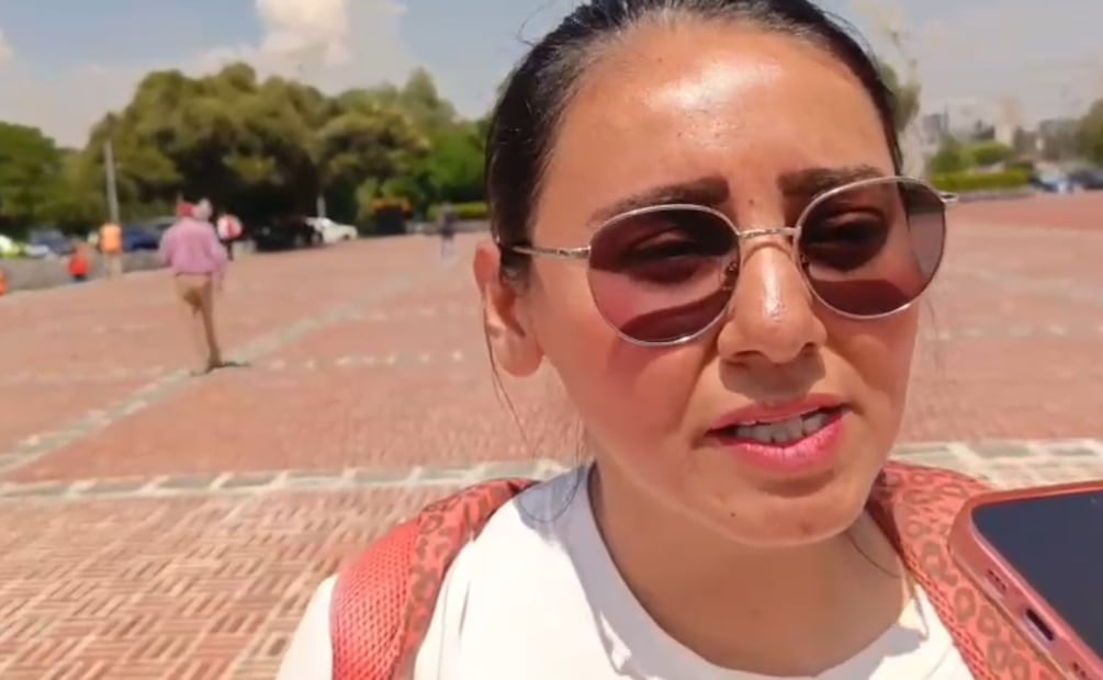 Norma Angélica García, a quien le cancelaron su examen en línea para ingresar a la licenciatura de Derecho de la UNAM (31/07/2026). Foto: Captura de pantalla