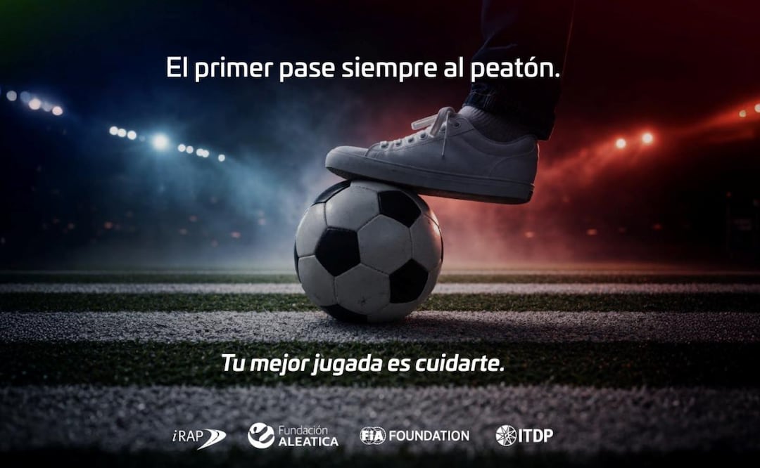 Mundial 2026: Lanzan campaña para tener seguridad vial (22/04/2026). Foto: Especial