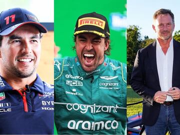 ¿Fernando Alonso reemplazará a Checo Pérez en Red Bull? Christian Horner habla del futuro del mexicano