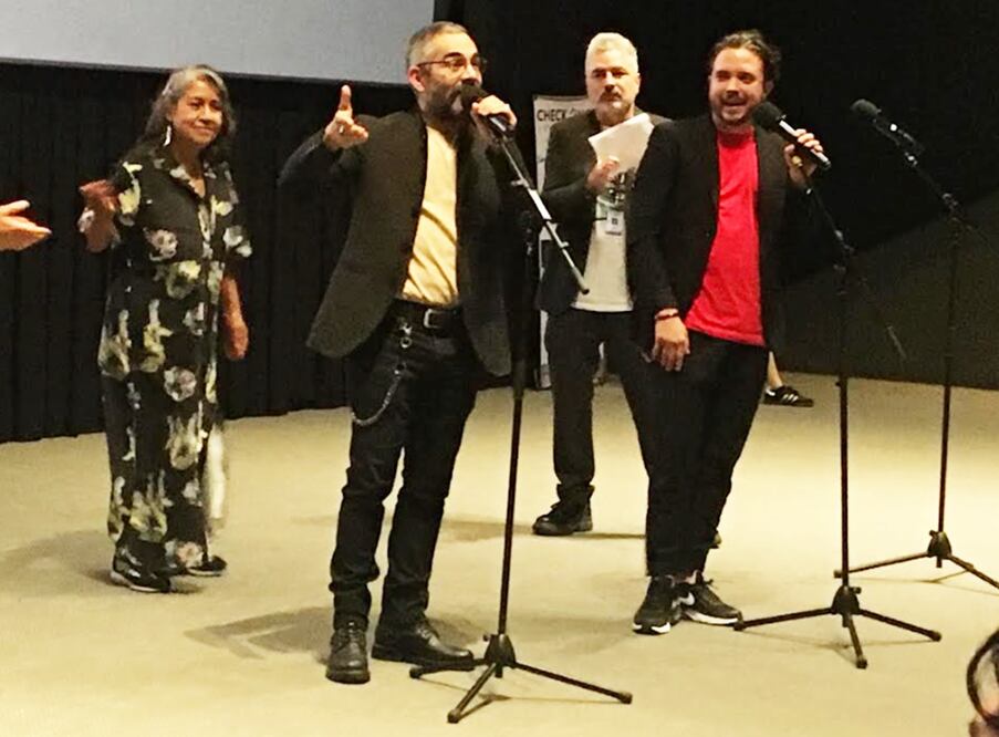 Omar Chaparro en el Festival Internacional de Cine de Guadalajara.
Foto: EL UNIVERSAL / César Huerta