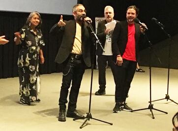 Omar Chaparro, un migrante en el cine