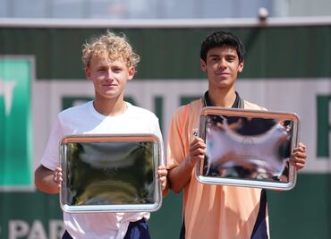 ¡Histórico! El mexicano Rodrigo Pacheco conquistó Roland Garros en dobles juniors junto a Yaroslav Demin