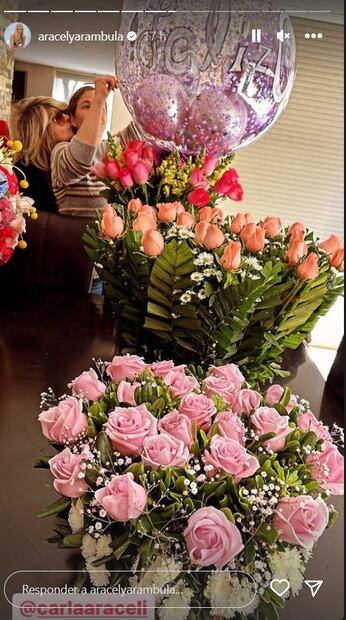 Aracely Arámbula celebró así su cumpleaños número 48