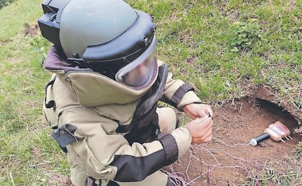 Aumenta desactivación de drones y minas del narco; sube 122% en Michoacán  