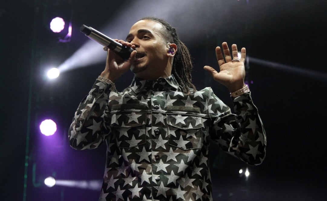 El cantante Ozuna presentó agotamiento y tuvo que ser revisado en el hospital. Foto: Carlos Mejía / Archivo El Universal