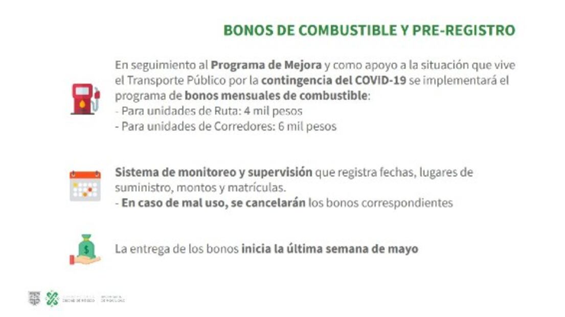 ¿Cómo tramitar el bono de combustible para transportistas en la CDMX?