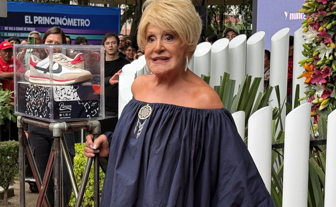 La actriz y conductora compartió algunos recuerdos del llamado "Príncipe de la canción". Foto: César Olivares/ EL UNIVERSAL.