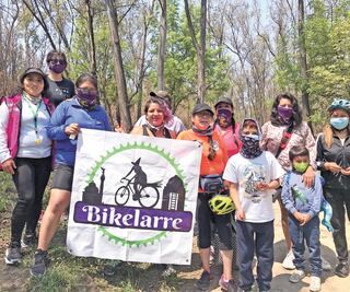 Ciclistas se unen por el bosque de Los Remedios