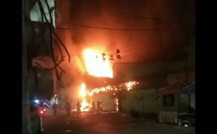 VIDEO: Reportan incendio en mercado Hermenegildo Galeana en Cuautla, Morelos