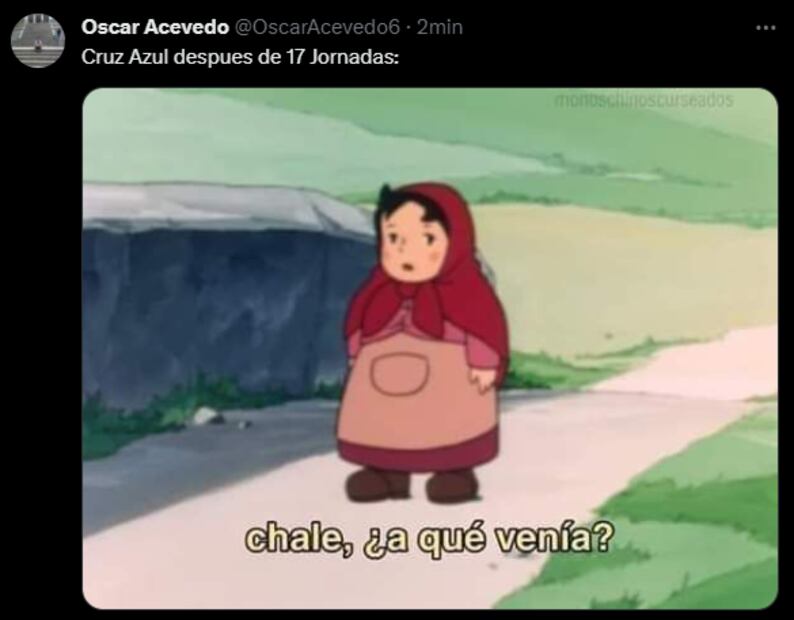 Los mejores memes de la derrota del Cruz Azul / Foto: Especiales