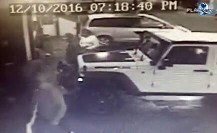 Video. Captan asalto a autolavado en Naucalpan