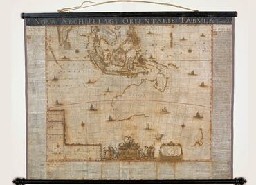 Australia logra restaurar un mapa del Siglo XVII