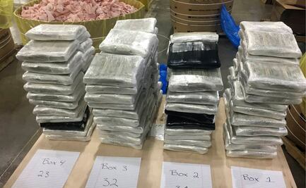 Hallan 3 mdd en camión que transportaba carne en EU; se dirigía a México