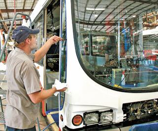 Cae producción de camiones pesados