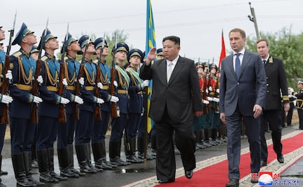 Líder norcoreano, Kim Jong-un termina su visita a Rusia con "sentido agradecimiento" a Putin