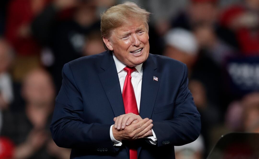 Donald Trump, presidente de Estados Unidos. Foto: AP 