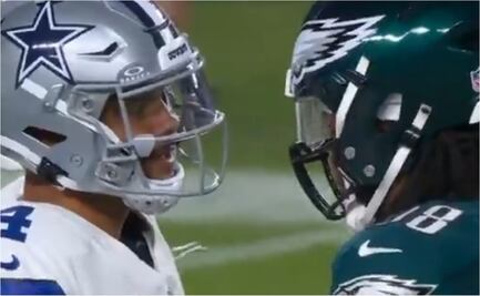 Jalen Carter es expulsado por un escupitajo contra Dak Prescott; era el primer cuarto del Eagles vs Dallas