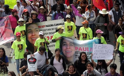 Estudiantes y ONGs marchan en Puebla contra feminicidios