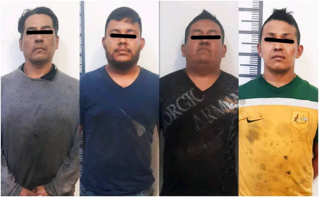 Banda dedicada a clonar computadoras y remarcar motores de autos robados para revenderlos. Foto: Especial