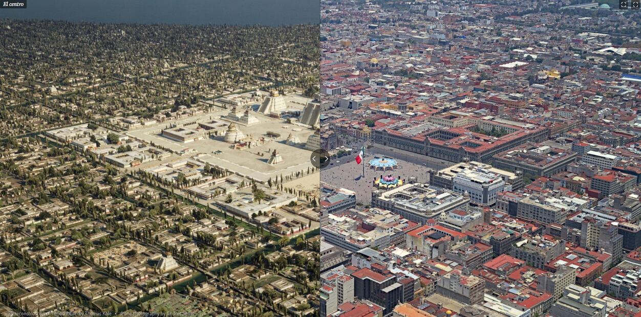 Foto: Retrato de Tenochtitlán / Thomas Kole / Andrés Semo García